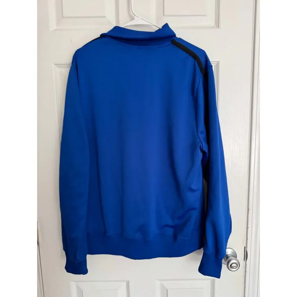 Nike Sportswear Blue Full Zip Athletic Workout Gym XL